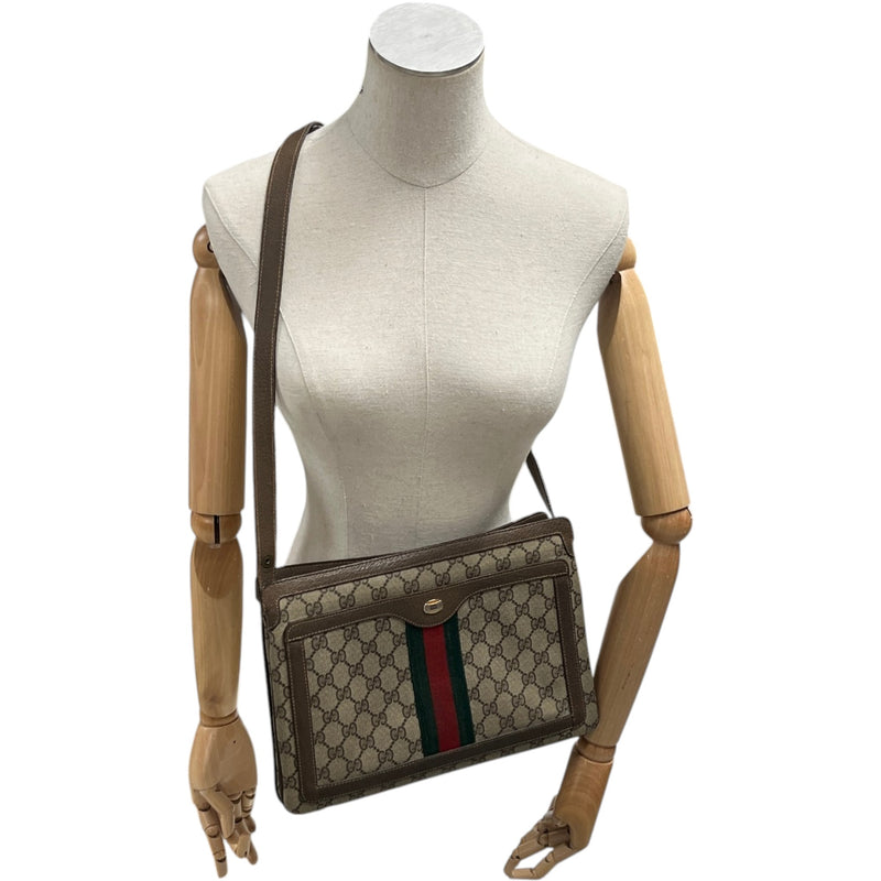 Women's GG Supreme Handbag Brown
