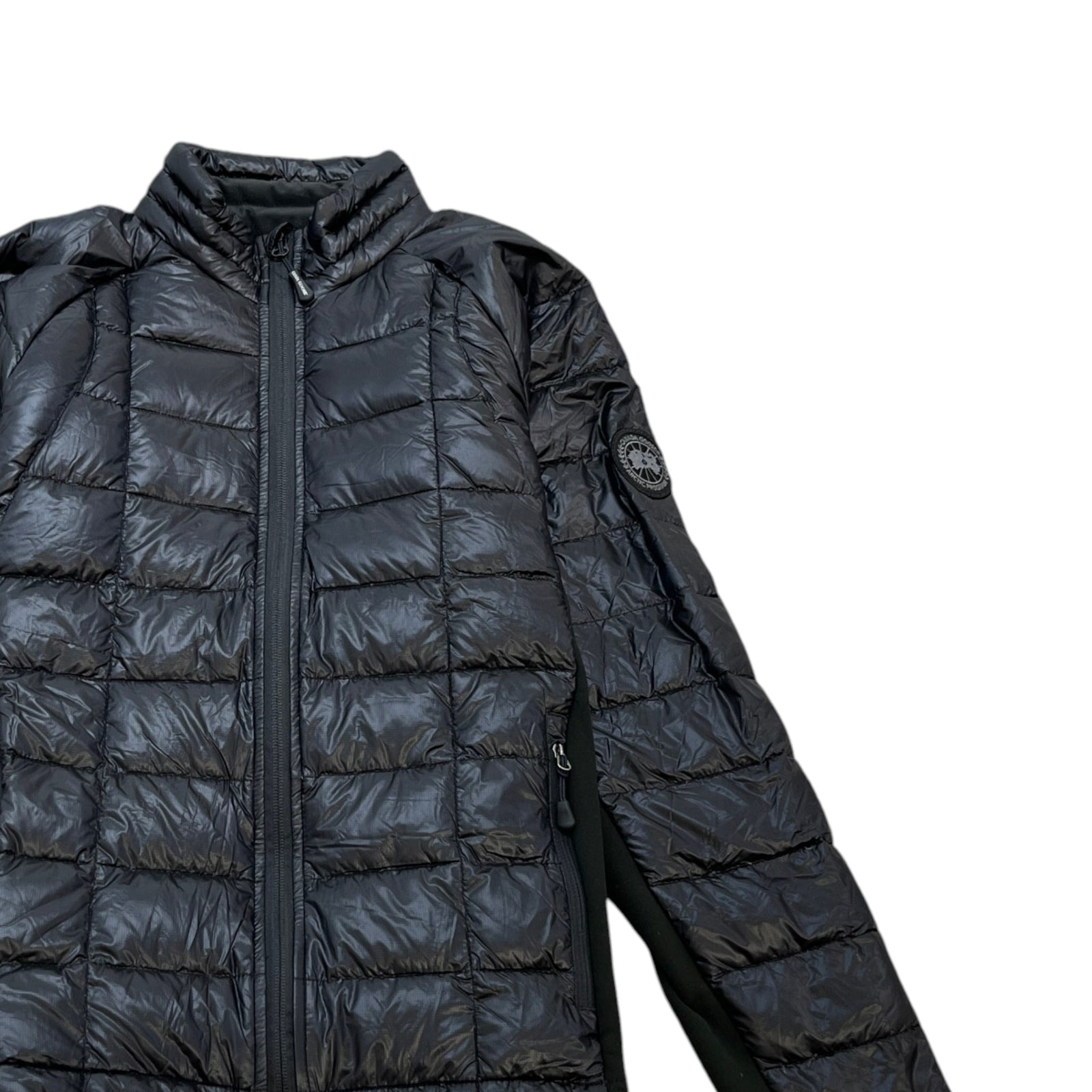 Men's Hybridge Lite Down Jacket Black Size M - Photo 3