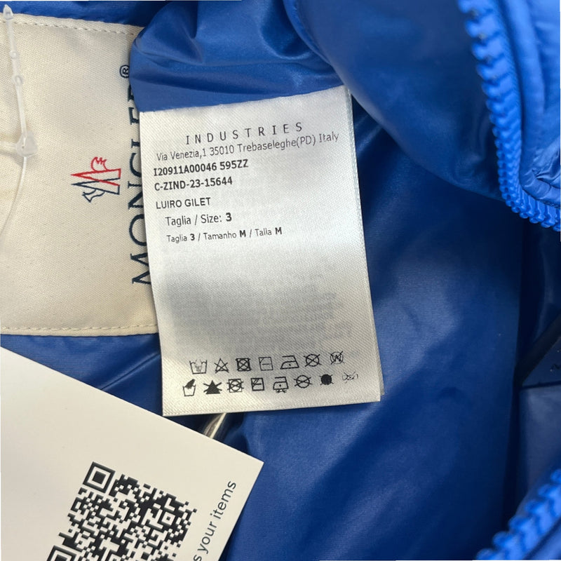 Men's Luiro Gilet Blue Size 3 / L