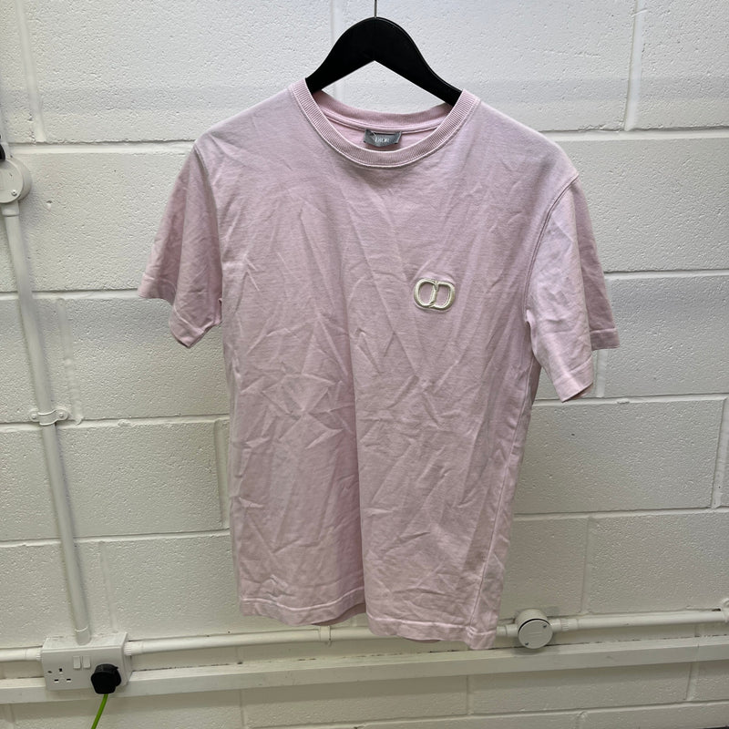 Men's CD Icon T-Shirt Pink Size S
