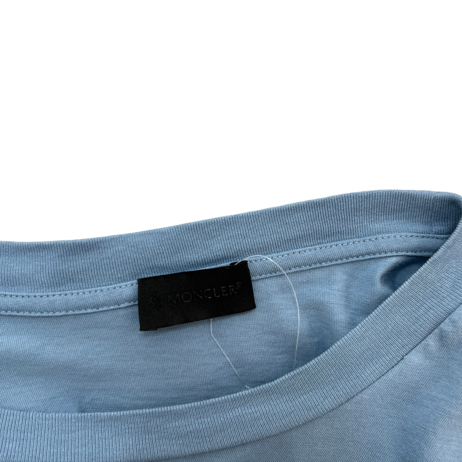 Men's Logo Crewneck T-Shirt Blue Size XXL - Photo 8