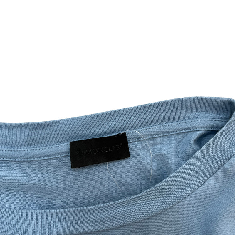 Men's Logo Crewneck T-Shirt Blue Size XXL