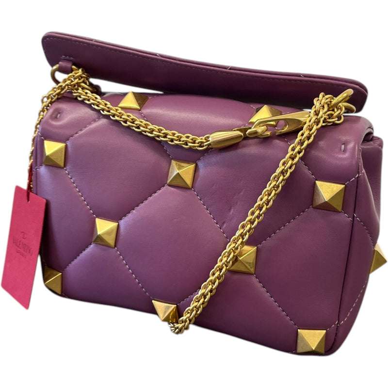 Women's Roman Stud Bag Purple
