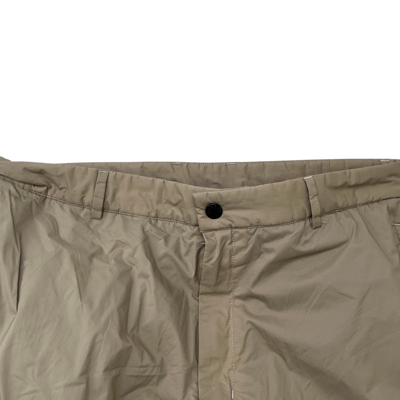 Men's Tape Logo Trousers Beige Size M / W32