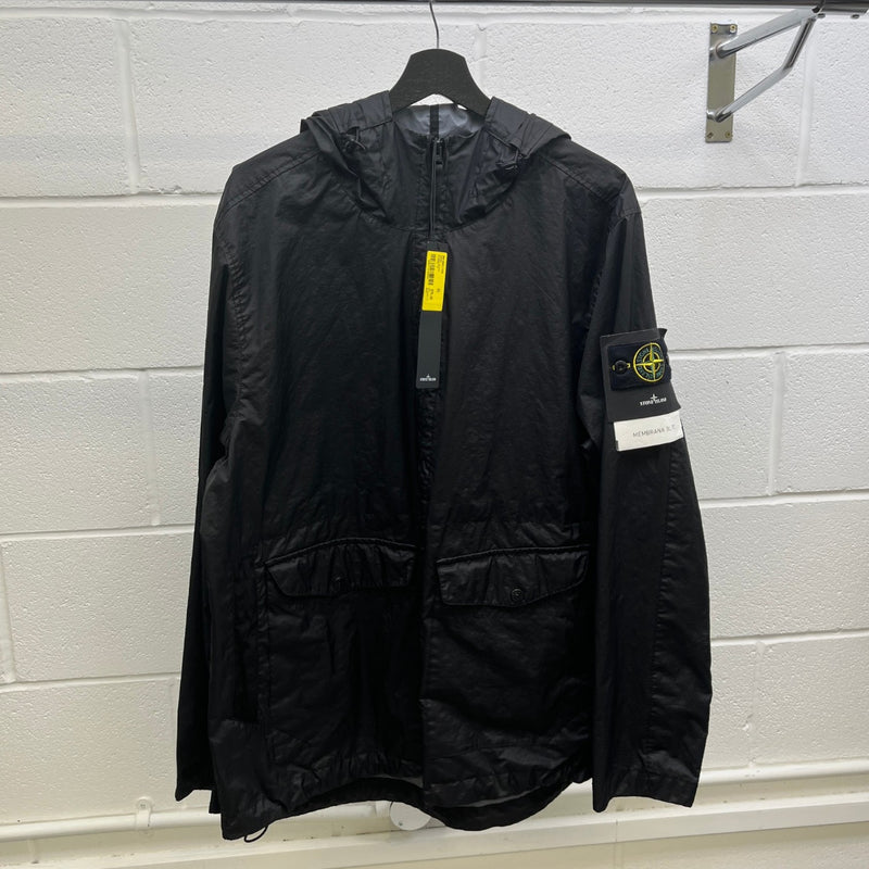Men's Membrana 3L Tc Windbreaker Black Size XL