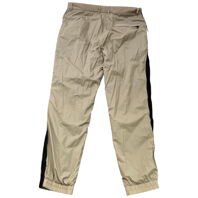 Men's Tape Logo Trousers Beige Size M / W32