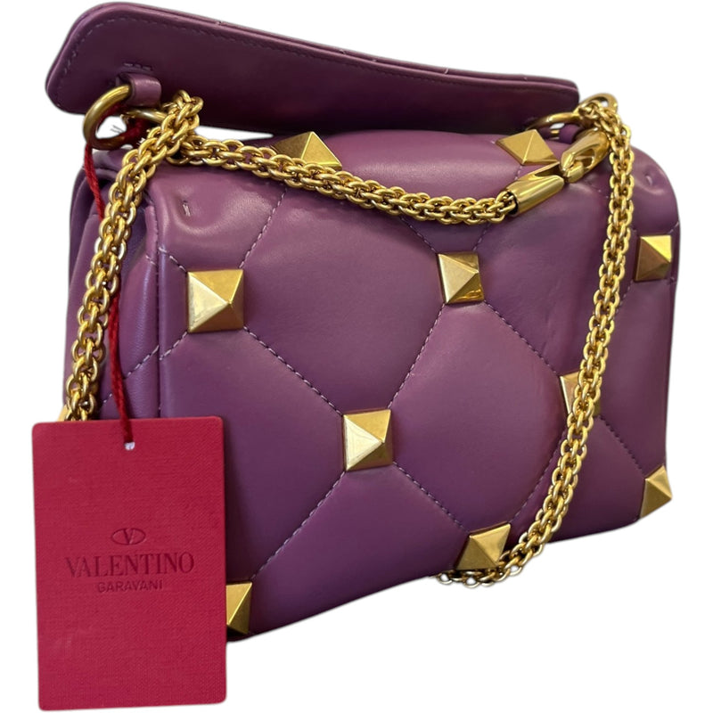 Women's Roman Stud Bag Purple