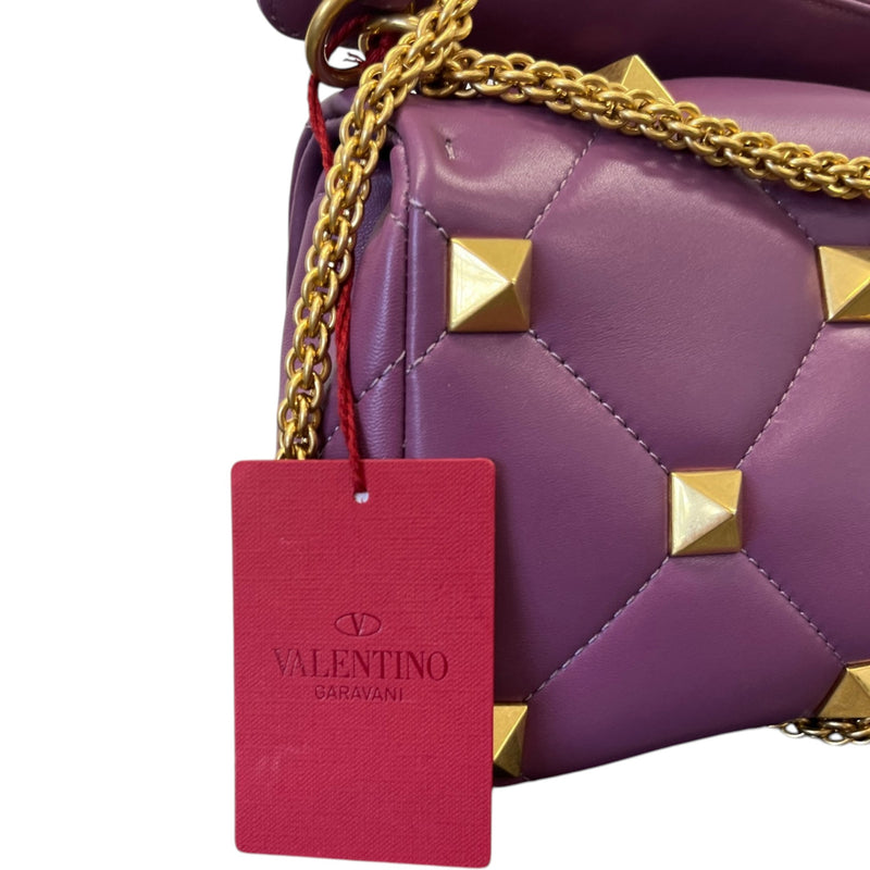 Women's Roman Stud Bag Purple