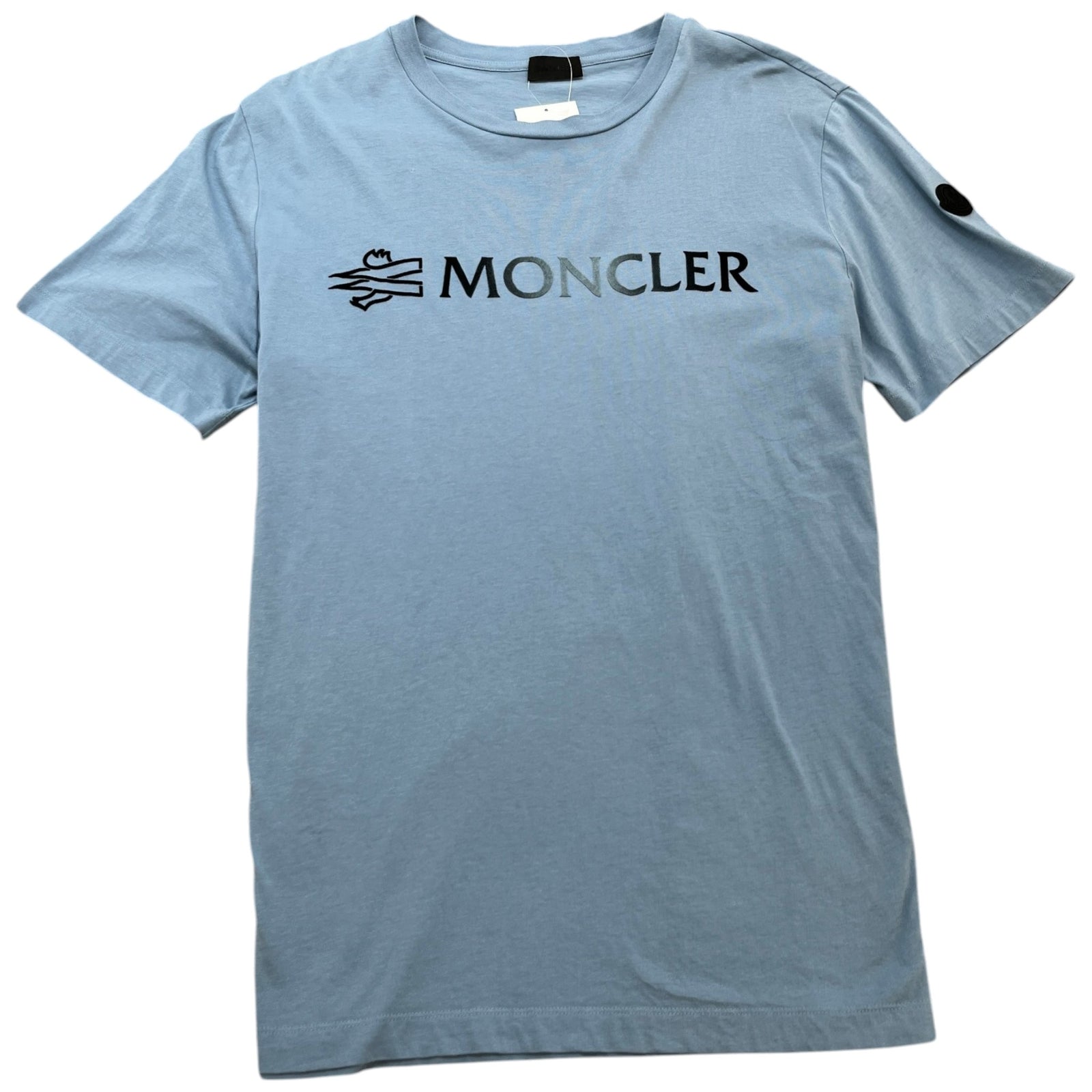 Men's Logo Crewneck T-Shirt Blue Size XXL - Photo 1