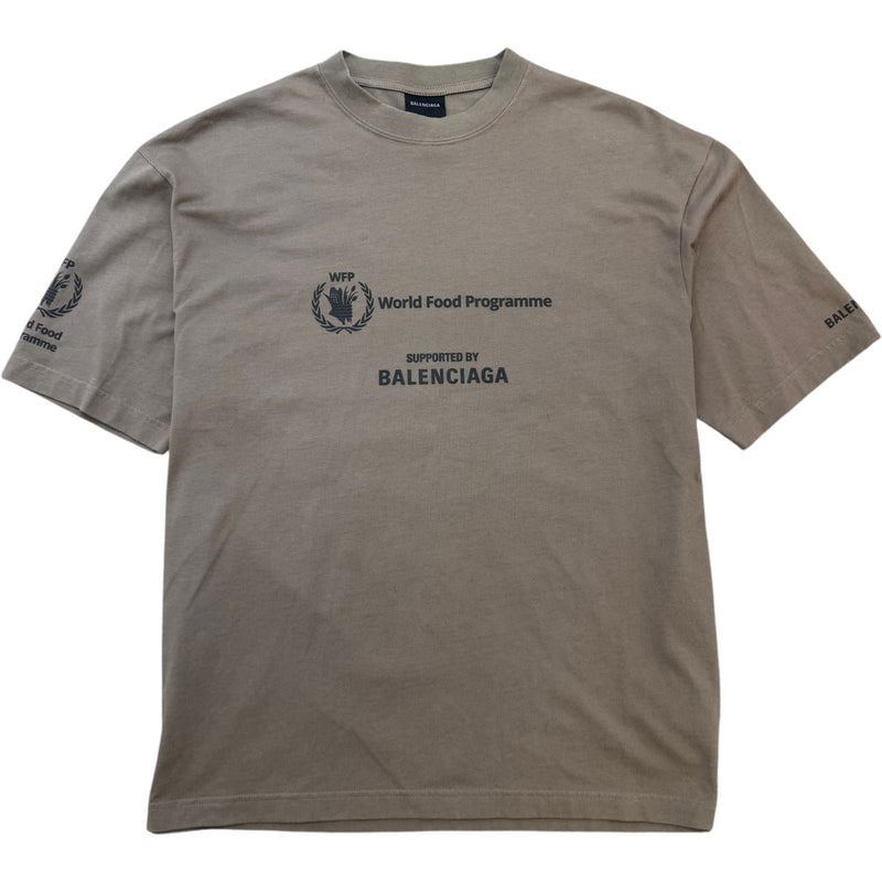 Men's WFP Logo T-Shirt Khaki Size L