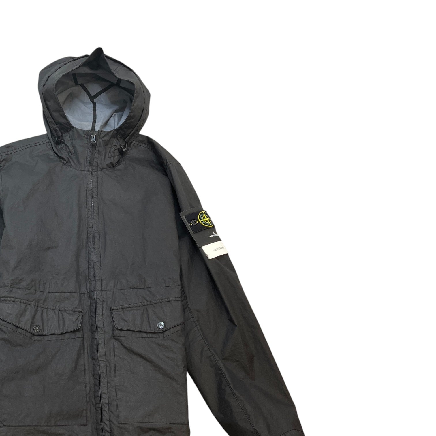 Men's Membrana 3L Tc Windbreaker Black Size XL - Photo 3