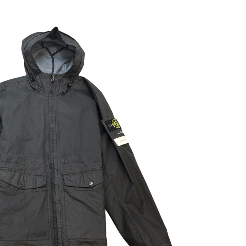Men's Membrana 3L Tc Windbreaker Black Size XL