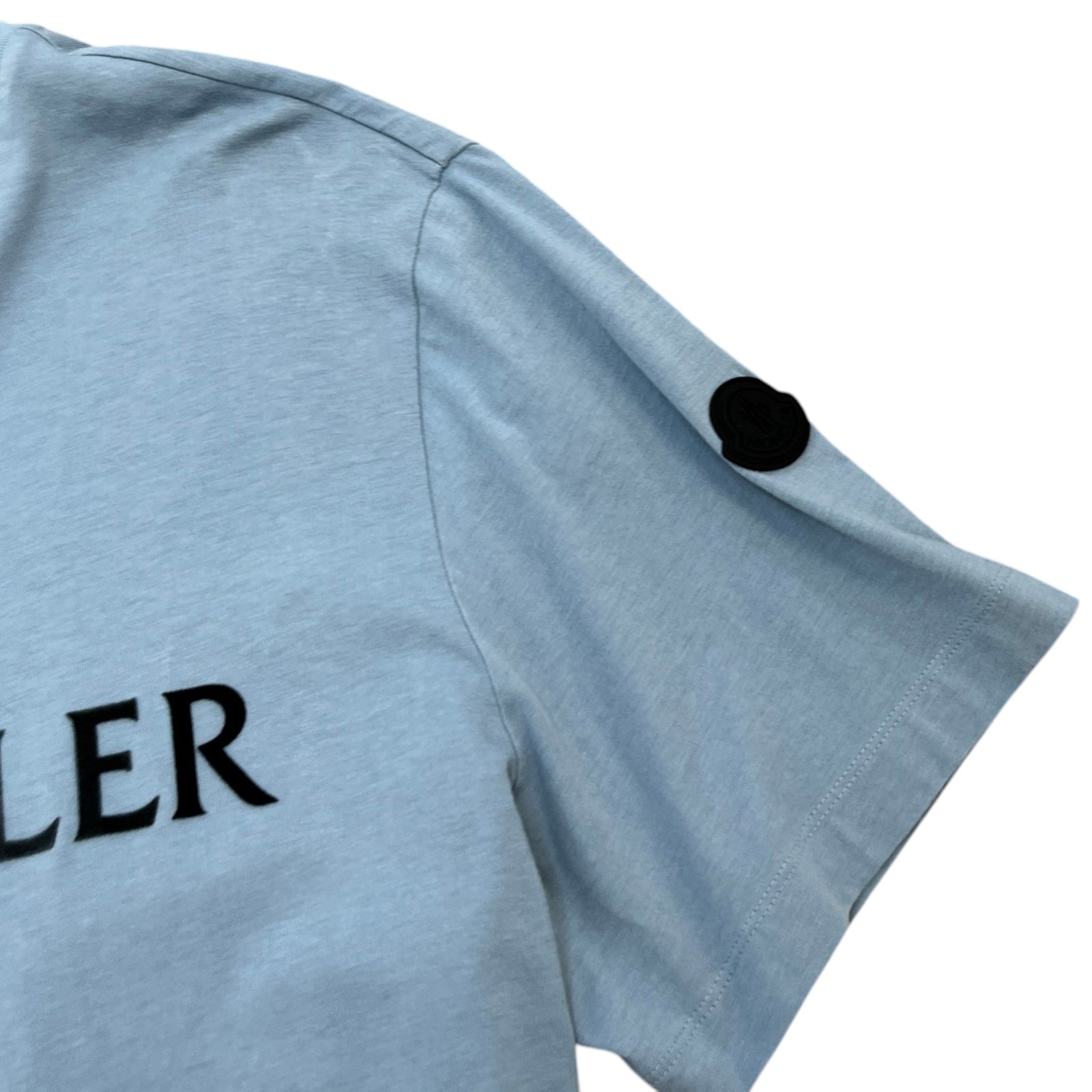 Men's Logo Crewneck T-Shirt Blue Size XXL - Photo 5