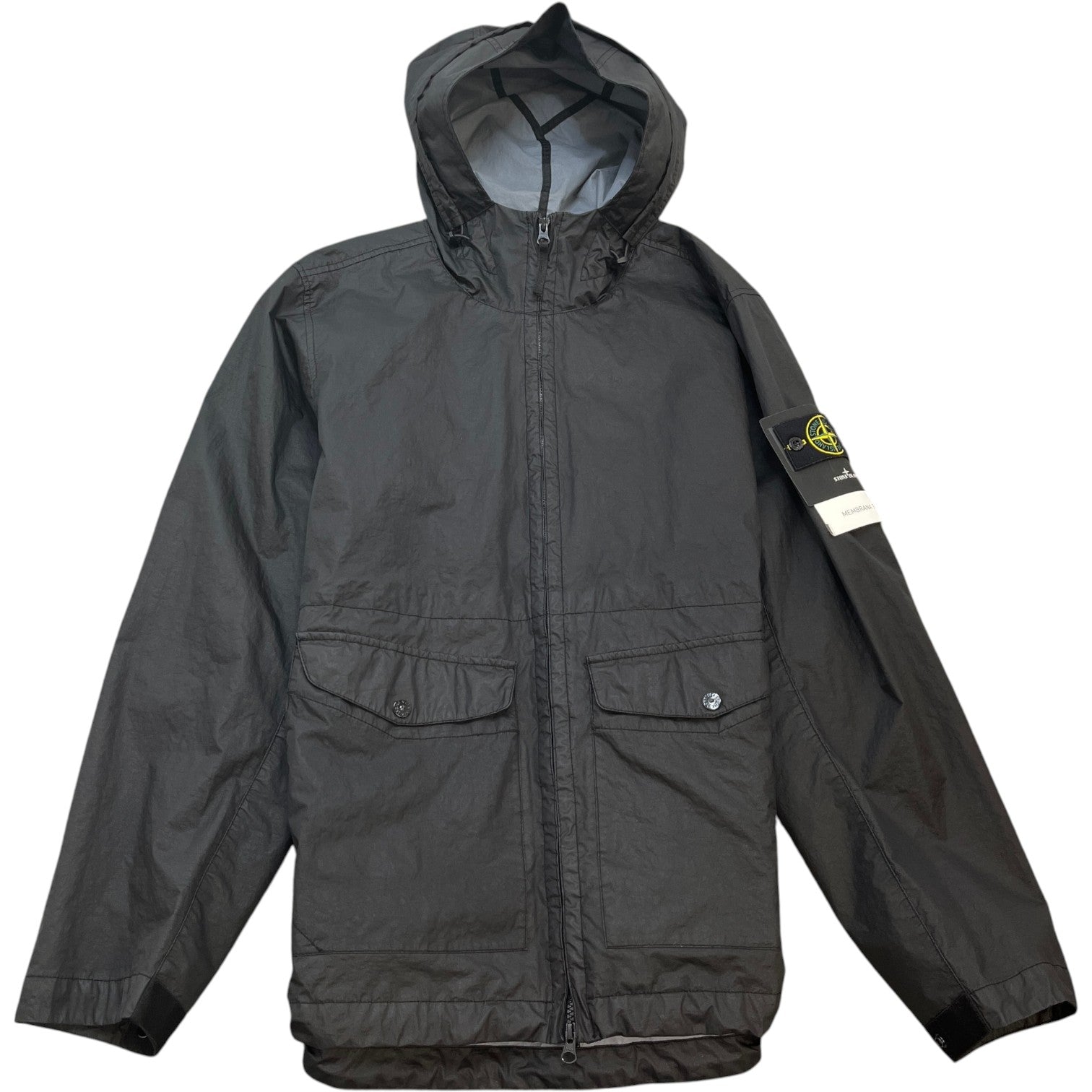 Men's Membrana 3L Tc Windbreaker Black Size XL - Photo 1