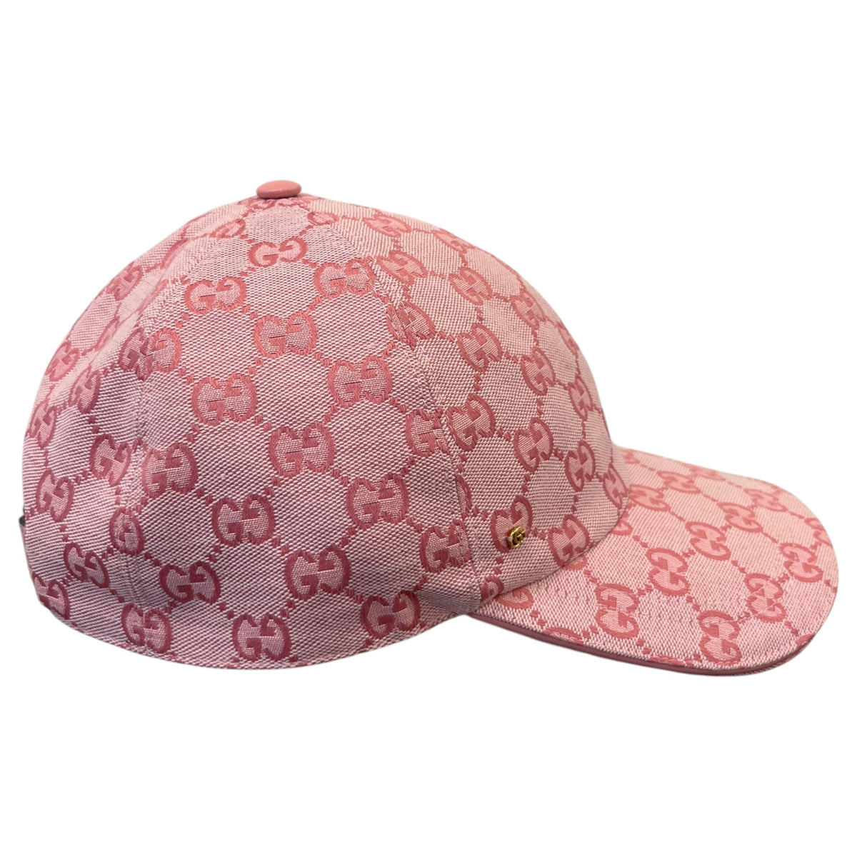 Men's GG Supreme Cap Pink Size L - Photo 5