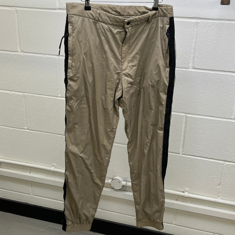 Men's Tape Logo Trousers Beige Size M / W32