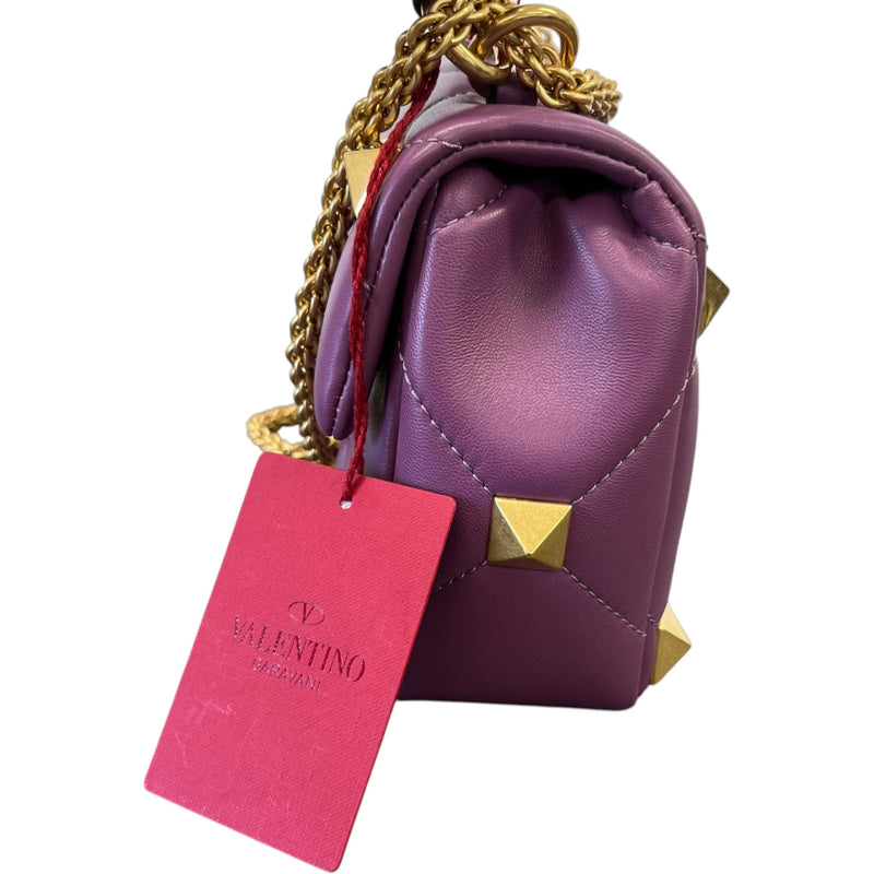 Women's Roman Stud Bag Purple