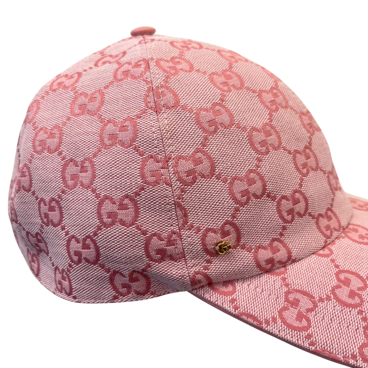 Men's GG Supreme Cap Pink Size L - Photo 7