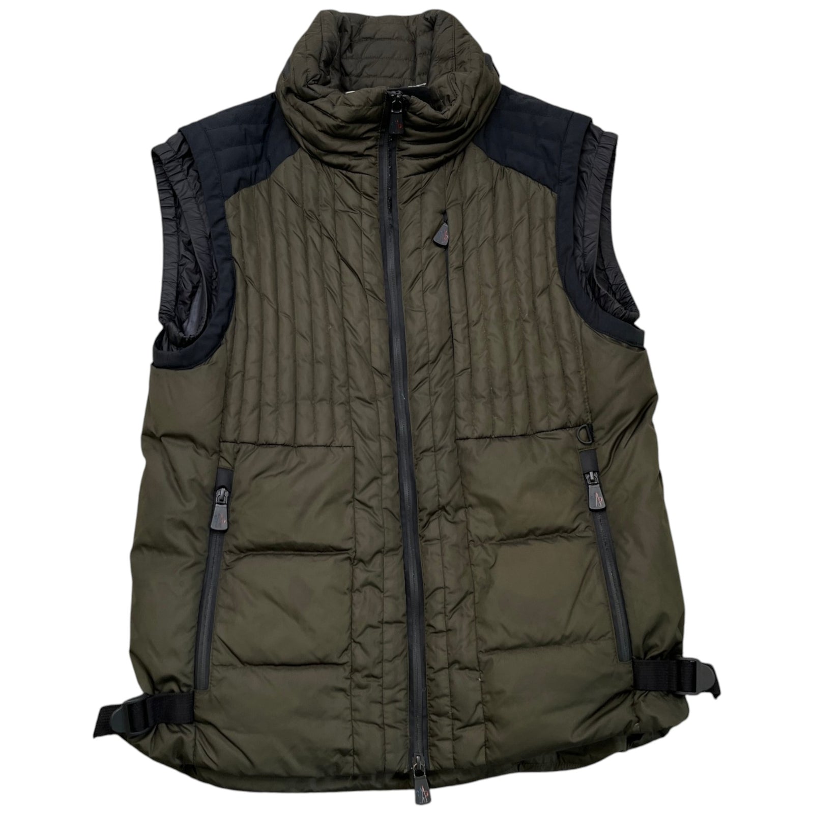 Men's Bretagne Grenoble Gilet Khaki Size 2 / M - Photo 1