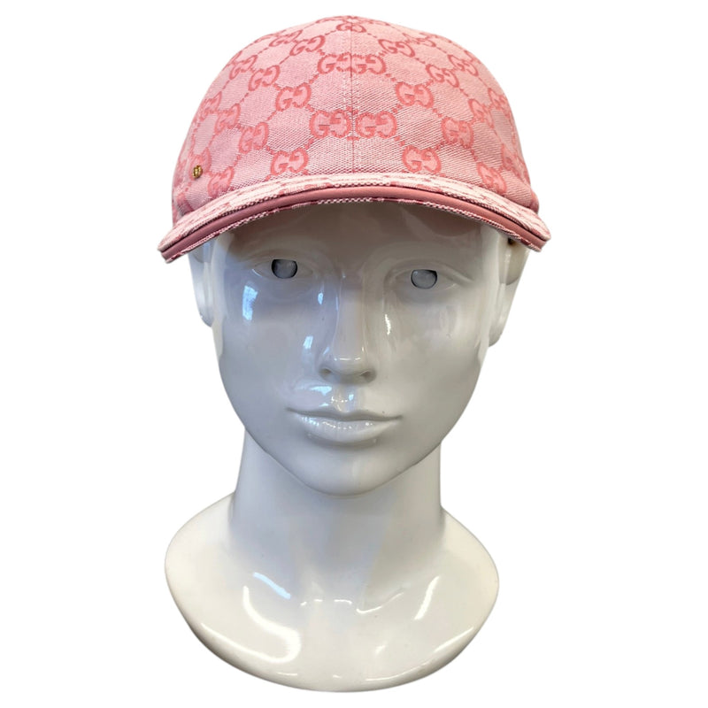 Men's GG Supreme Cap Pink Size L