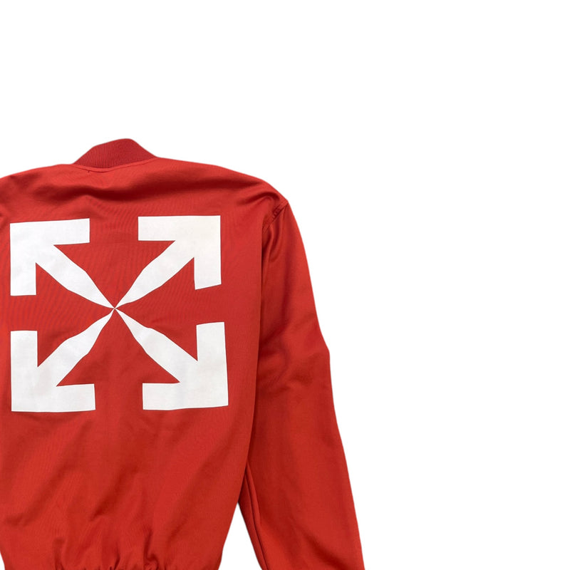 Men's Single Arrow Track Jacket Orange Size S