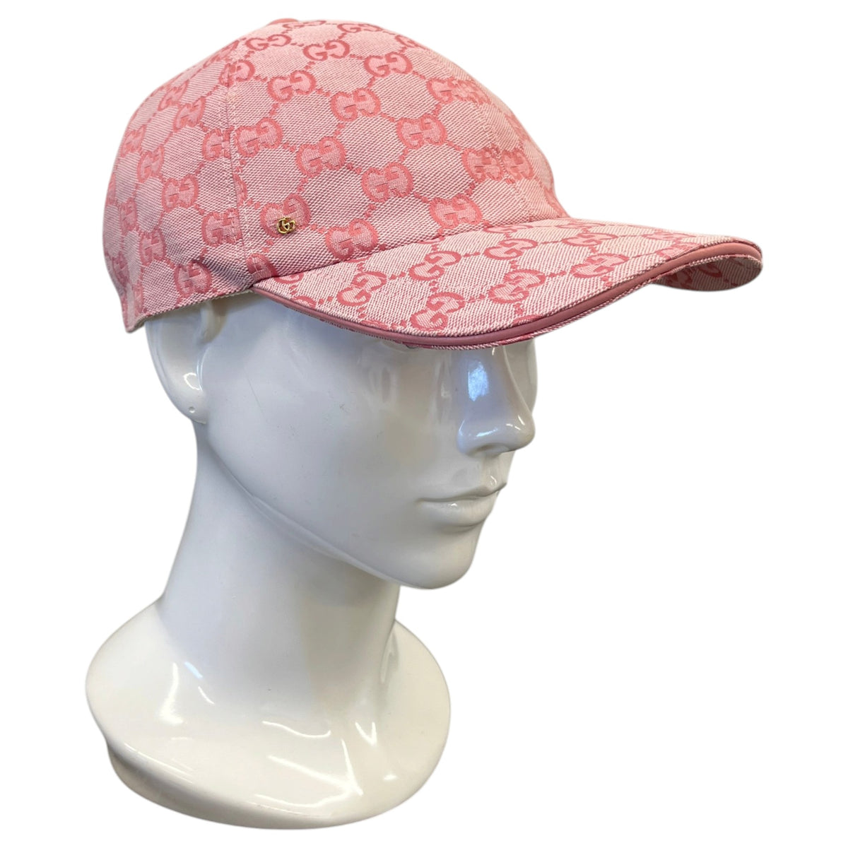 Men's GG Supreme Cap Pink Size L - Photo 3