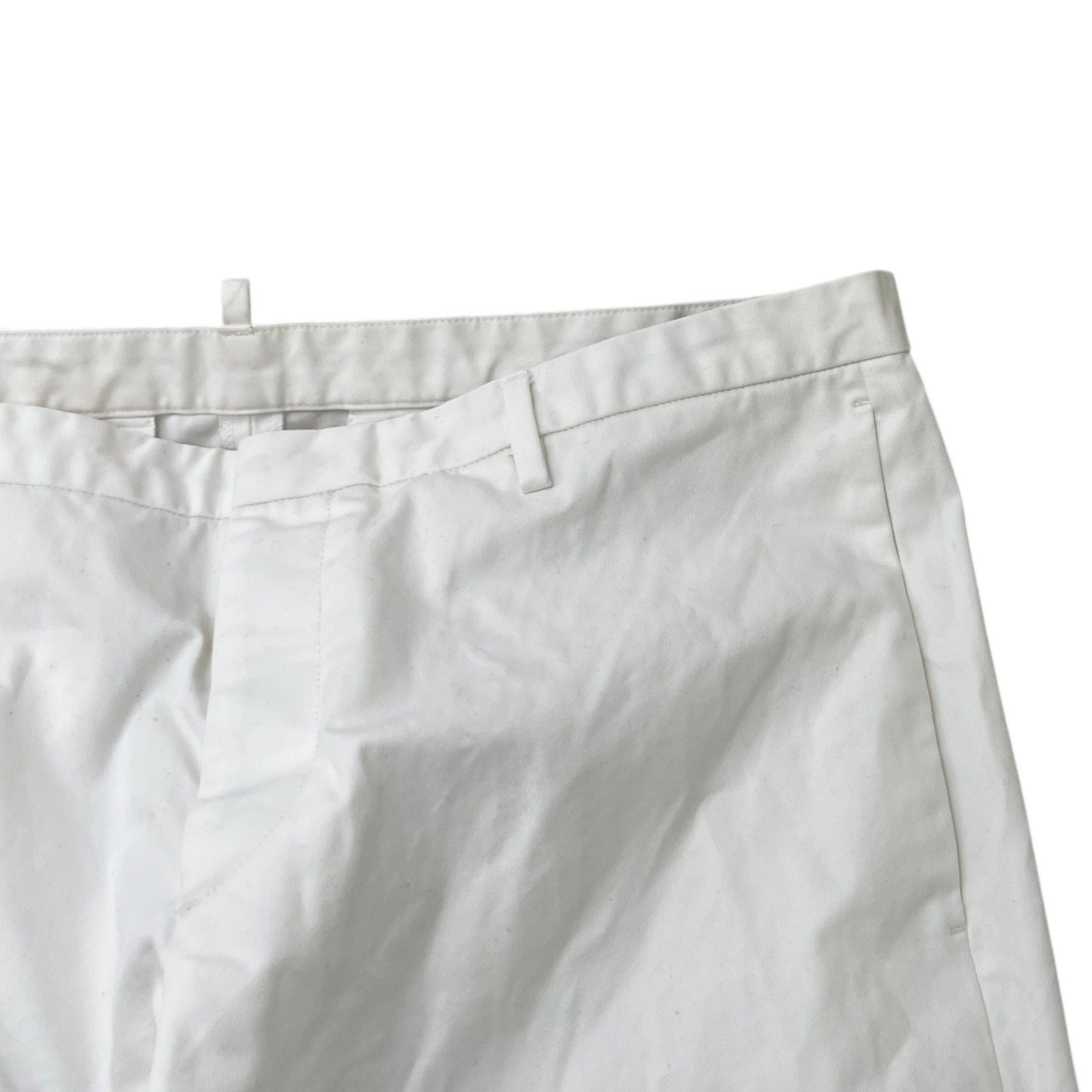 Men's Plain Trousers White Size XL / W36 - Photo 5