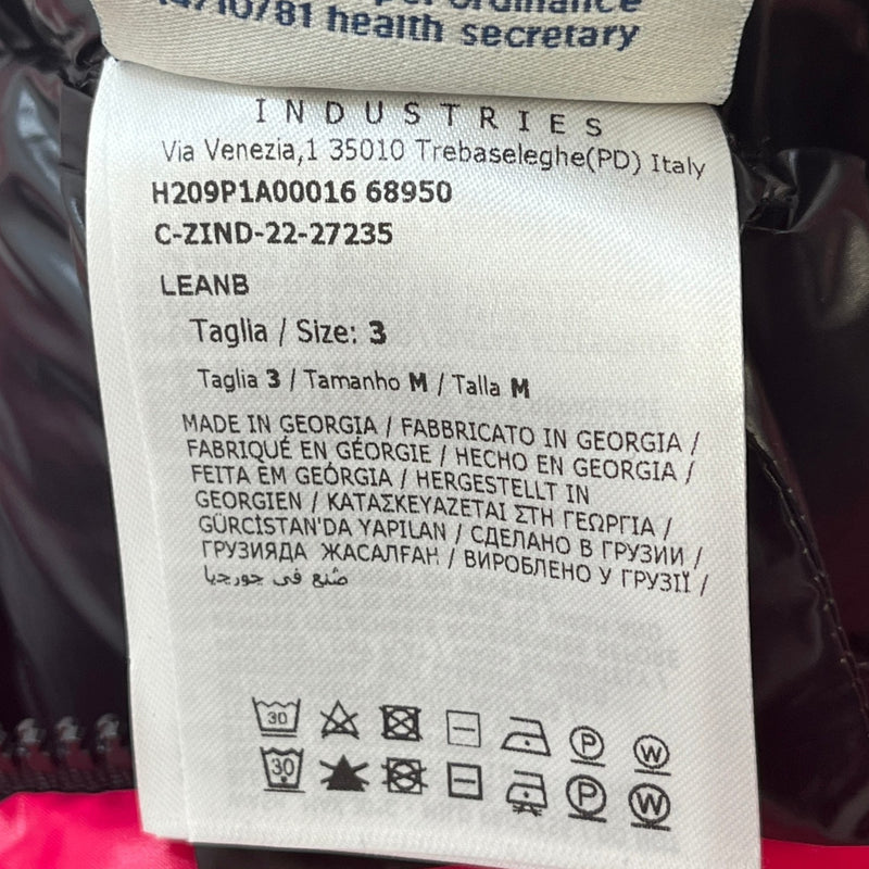 Women's Leanb Down Jacket Pink Size 3 / UK 14