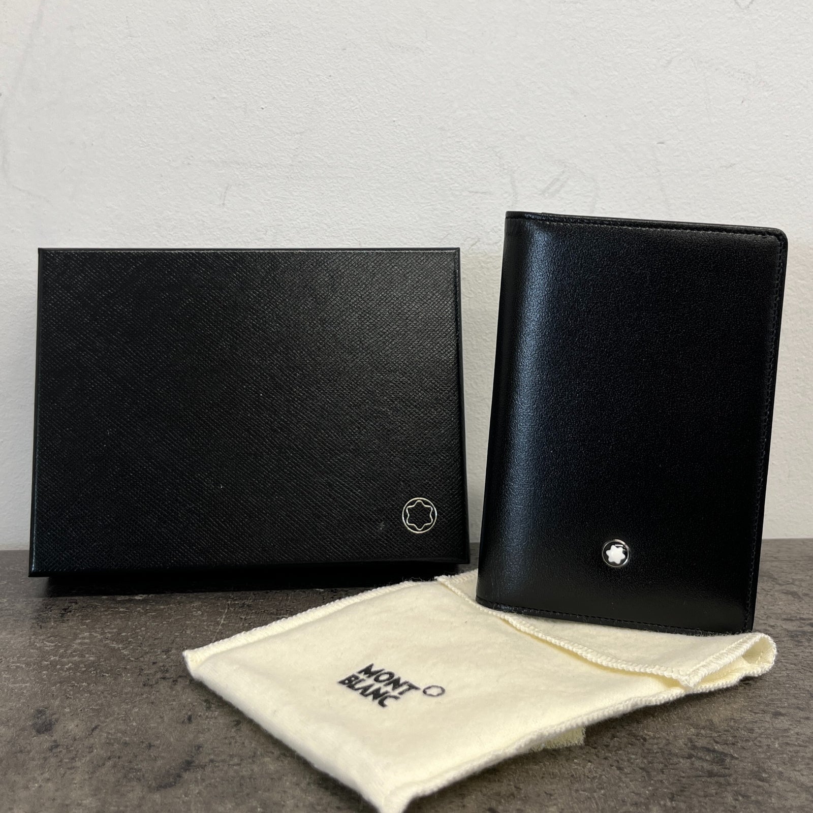 Men's Meisterstuck Card Holder Black - Photo 7