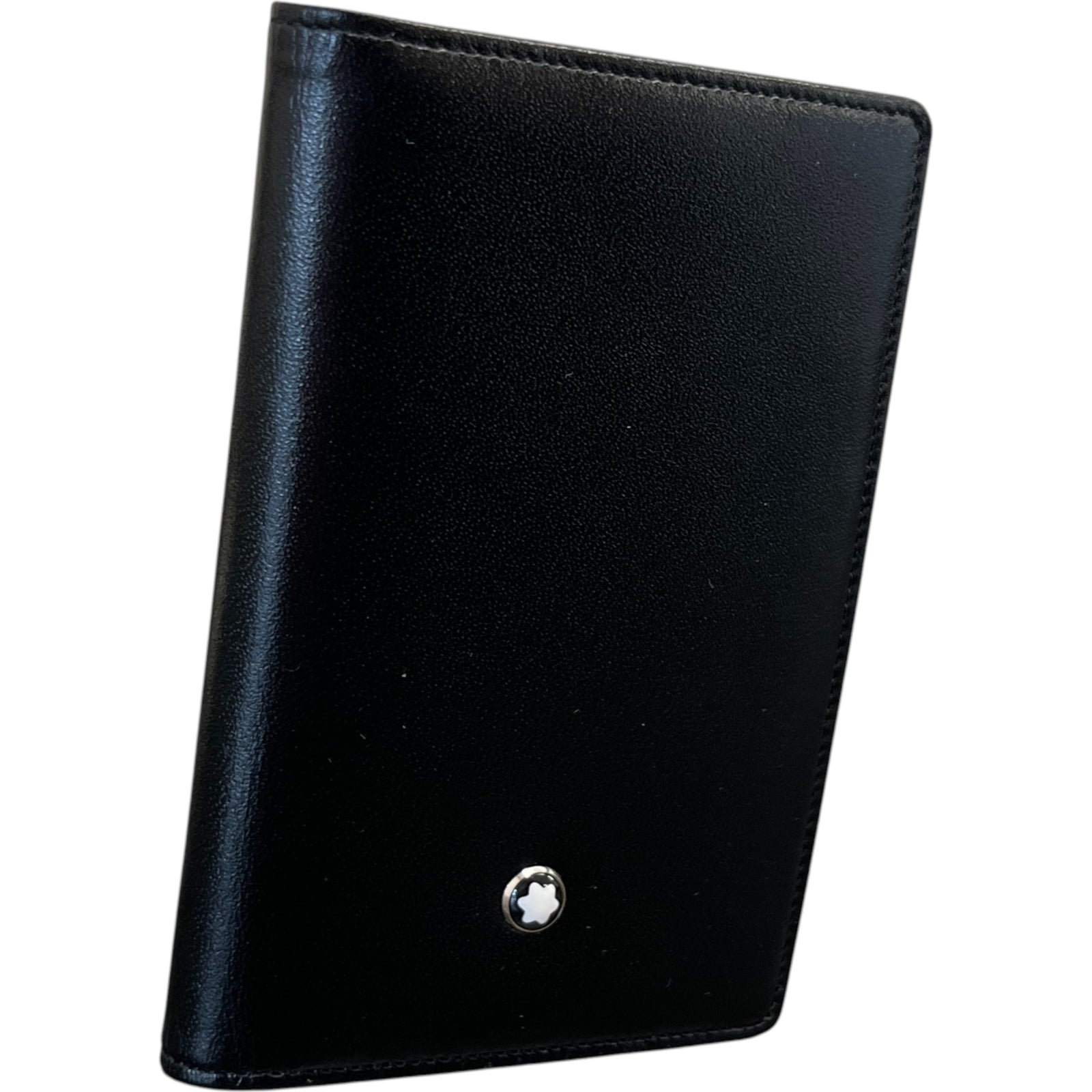 Men's Meisterstuck Card Holder Black - Photo 4