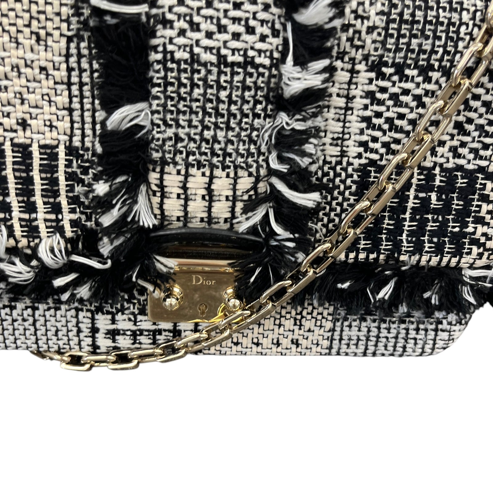 Women's Miss Dior Braided Handbag Black - Photo 12
