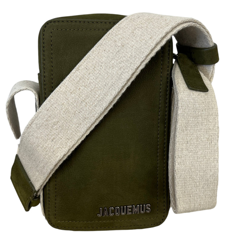 Men's Le Cuerda Vertical Messenger Bag Khaki