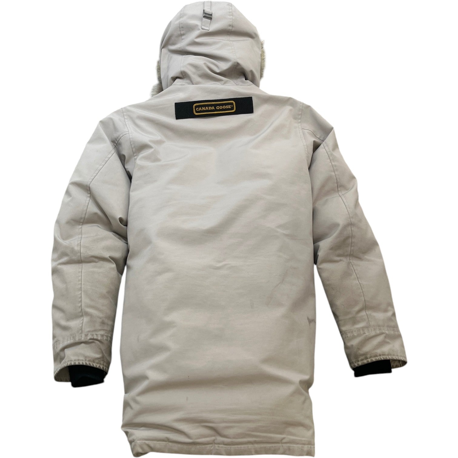 Men's Langford Limestone Down Jacket Beige Size S - Photo 2