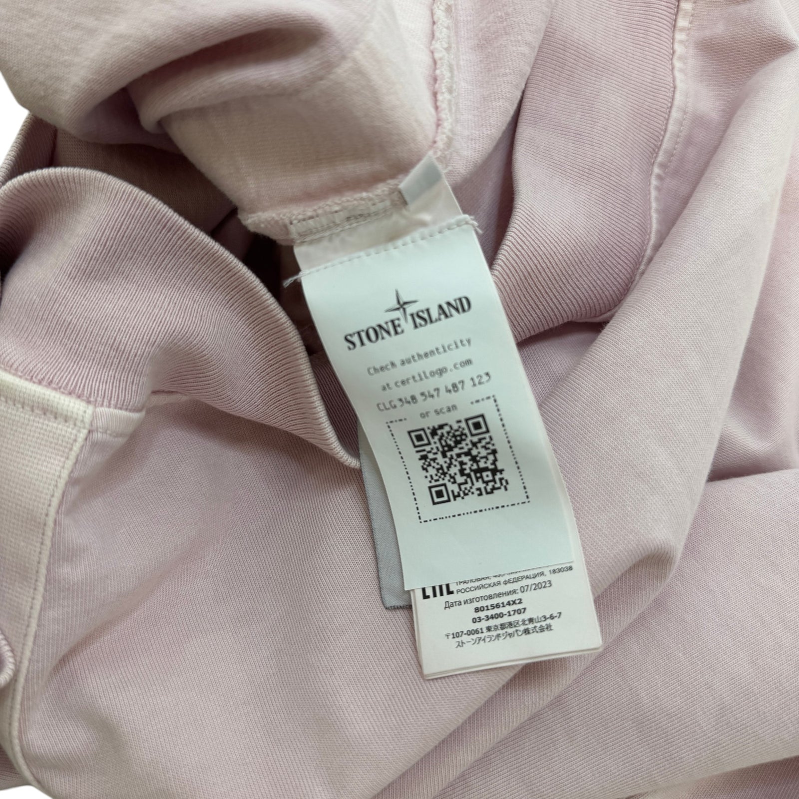 Men's Marina Logo Sweatshirt Pink Size XL - Photo 6