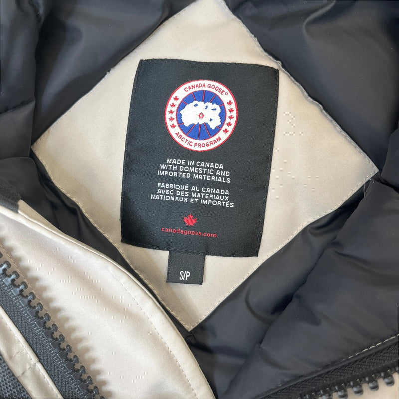 Men's Langford Limestone Down Jacket Beige Size S