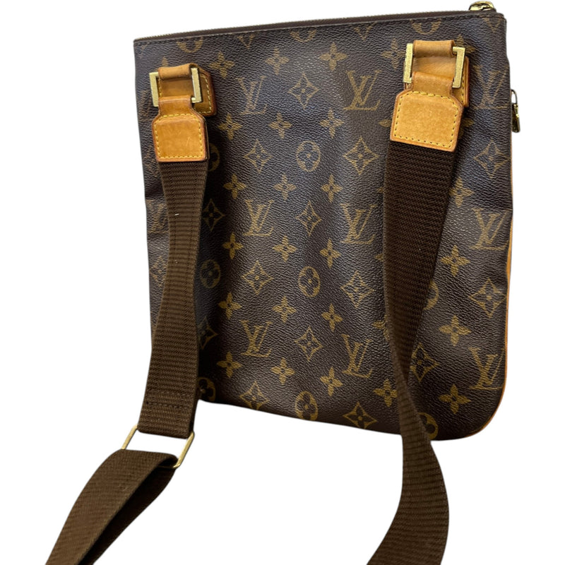 Men's Monogram Pochette Bosphore Messenger Bag Brown