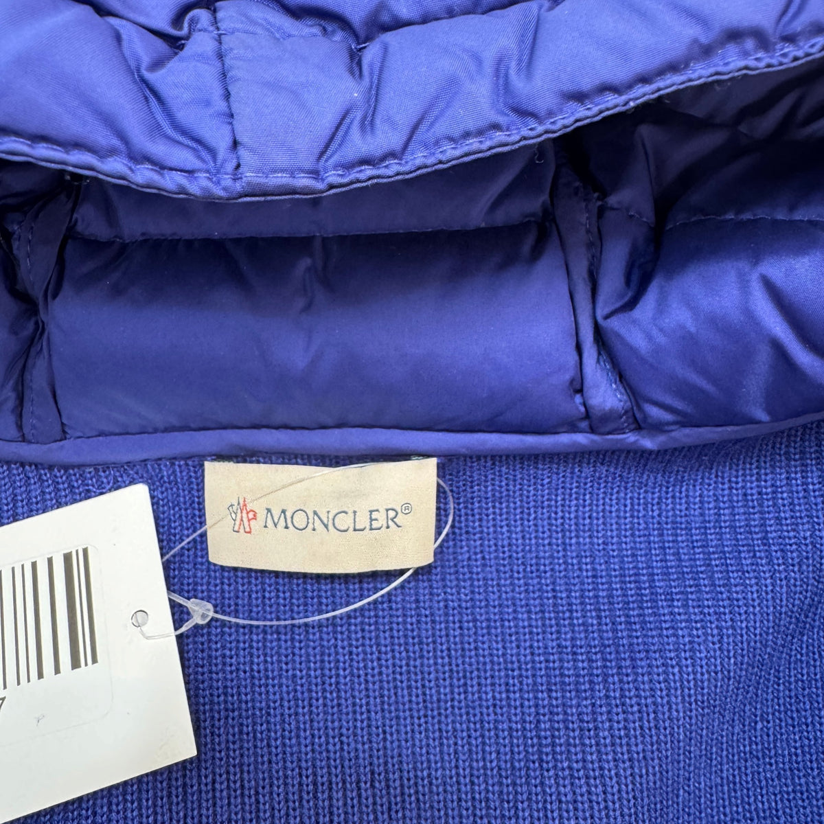 Men's Maglione Tricot Cardigan Jacket Blue Size 3 / L - Photo 6