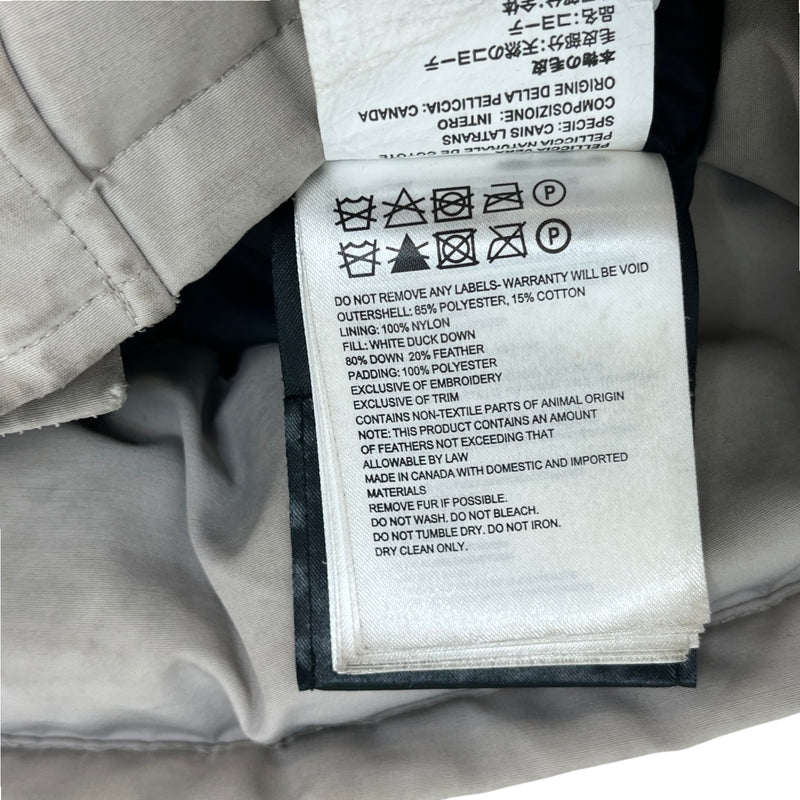 Men's Langford Limestone Down Jacket Beige Size S