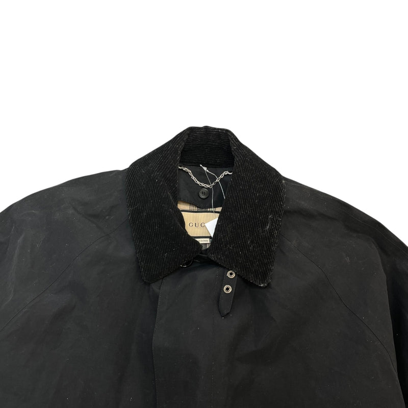 Men's "You Got Good Taste" Trench Jacket Black Size IT 48 / M