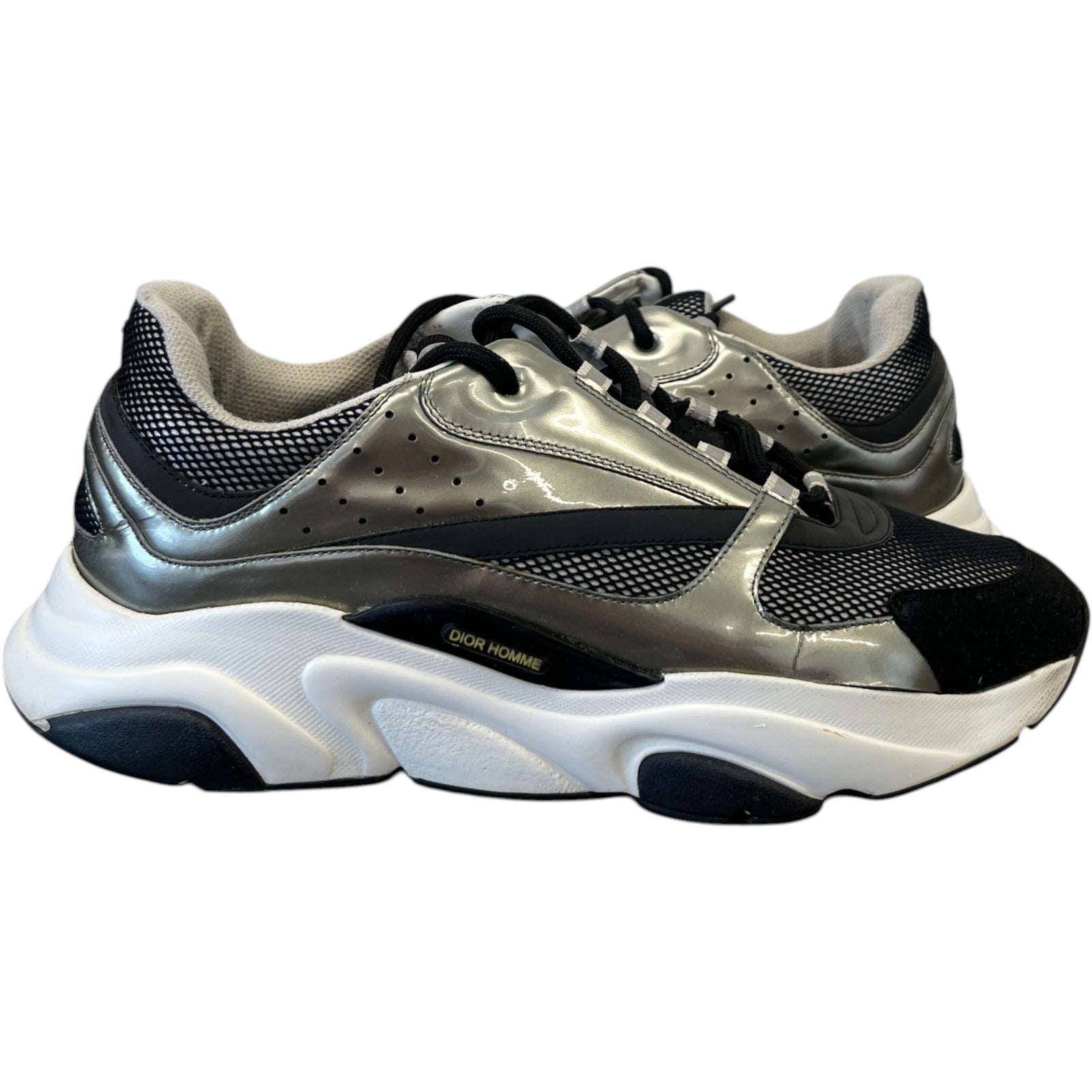 Men's B22 Low Trainers Silver Size EU 44 / UK 10 - Photo 3