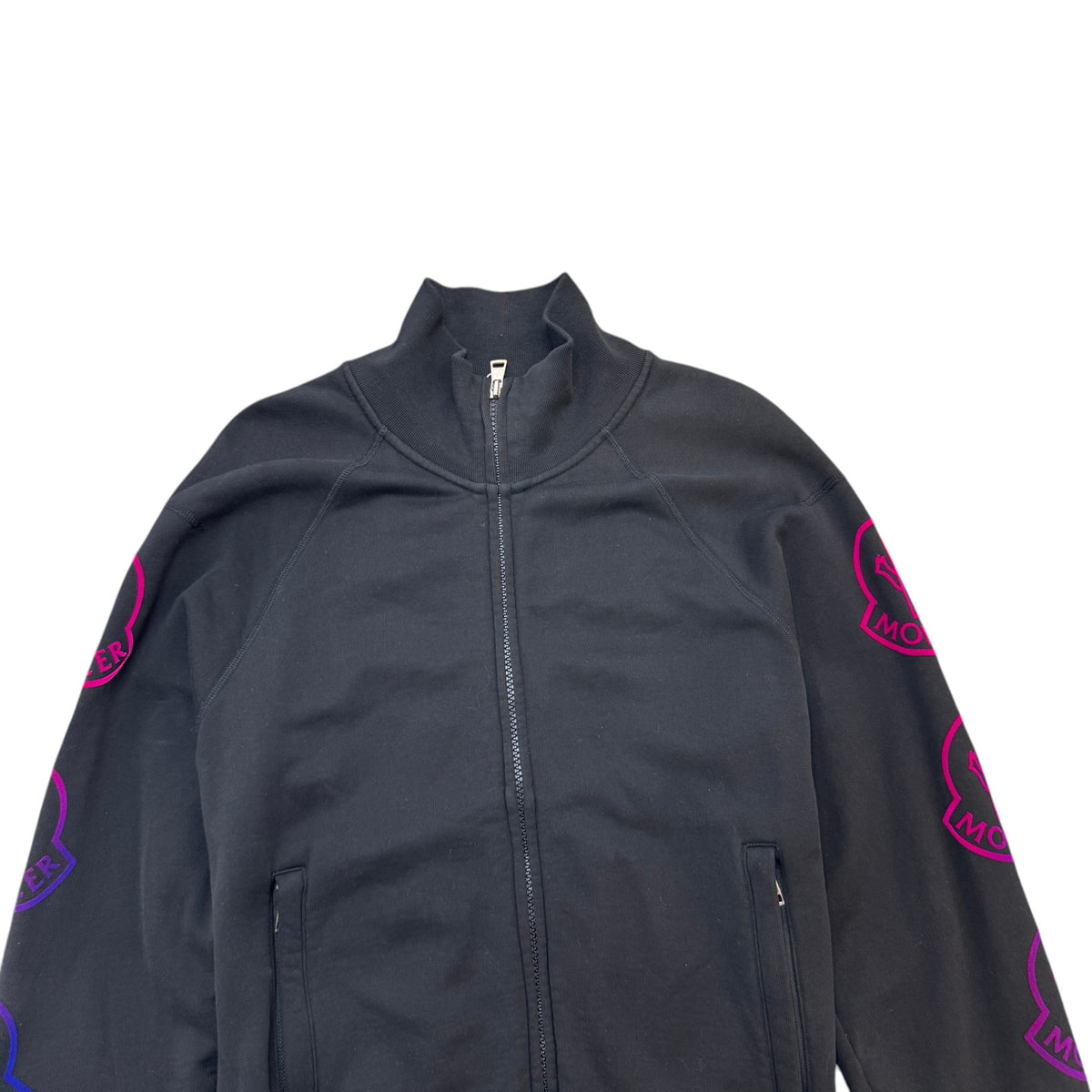 Men's Maglia Cardigan Track Jacket Black Size M - Photo 3