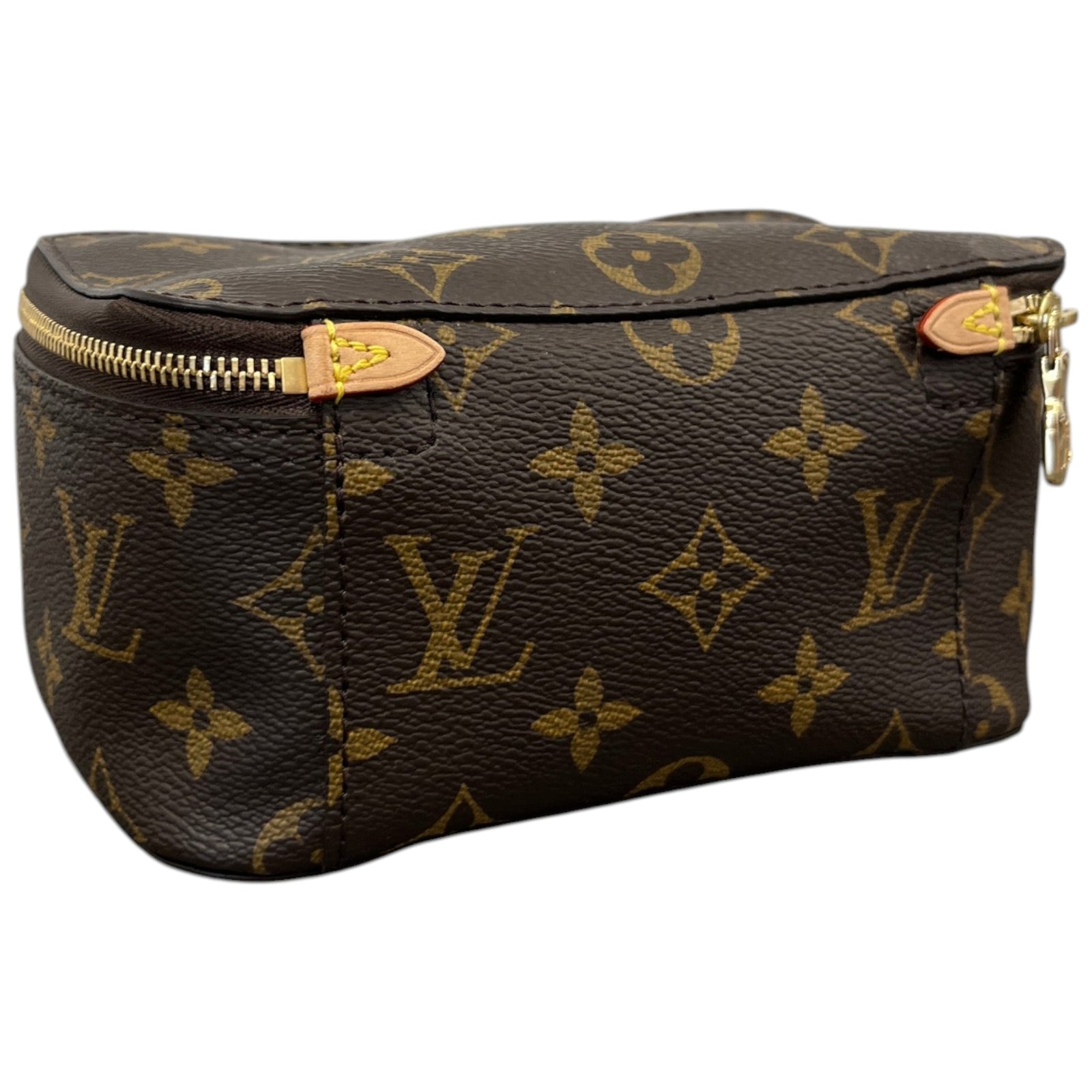 Women's Monogram Cosmetic Pouch Pm Bag Brown - Photo 7