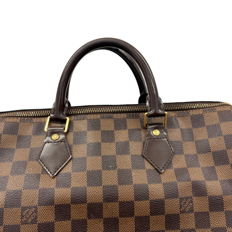 Women's Damier Ebène Speedy 30 Bag Brown