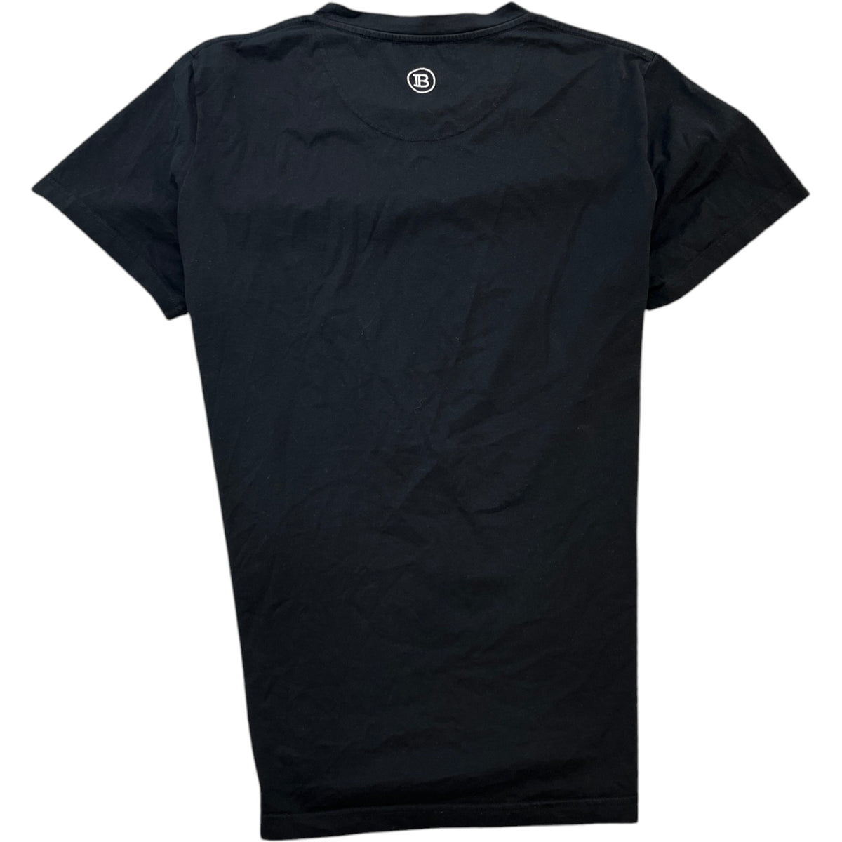 Men's Embroidered Logo T-Shirt Black Size L - Photo 2