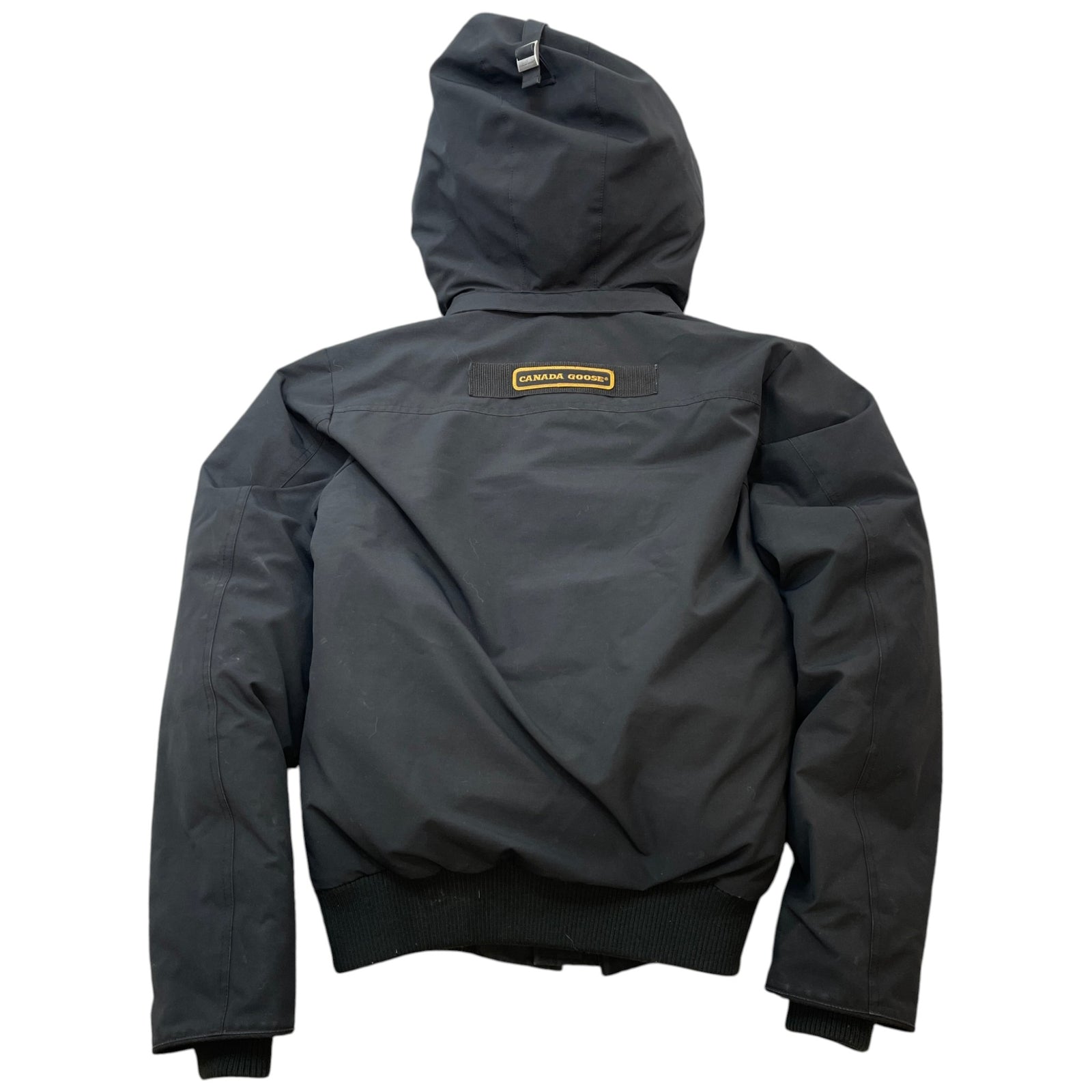 Men's Borden Bomber Down Jacket Black Size S - Photo 2
