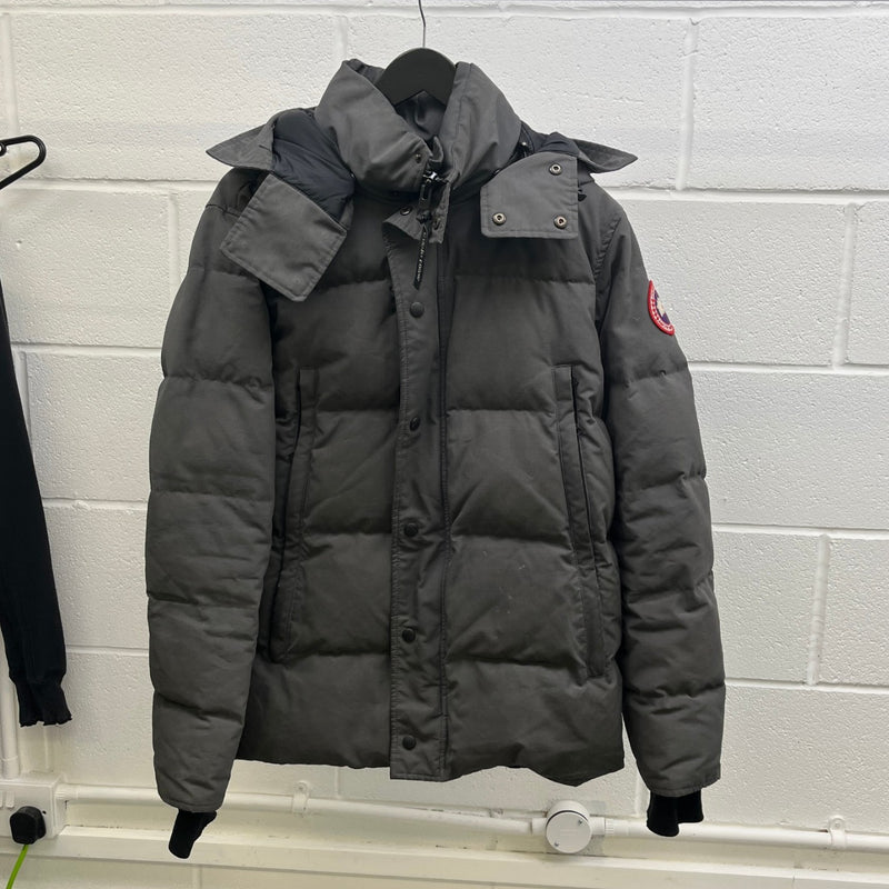 Men's Wyndham Down Jacket Grey Size M