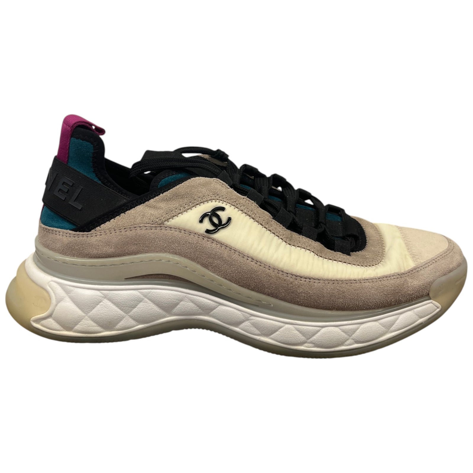 Women's Cc Runner Low Trainers Beige Size EU 41 / UK 8 - Photo 1
