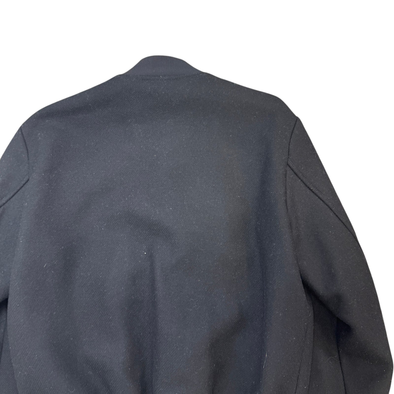 Men's logo patch varsity Jacket Black Size XS - Photo 4