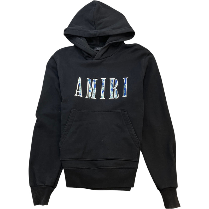 Men's Core Paisley Hoodie Black Size S