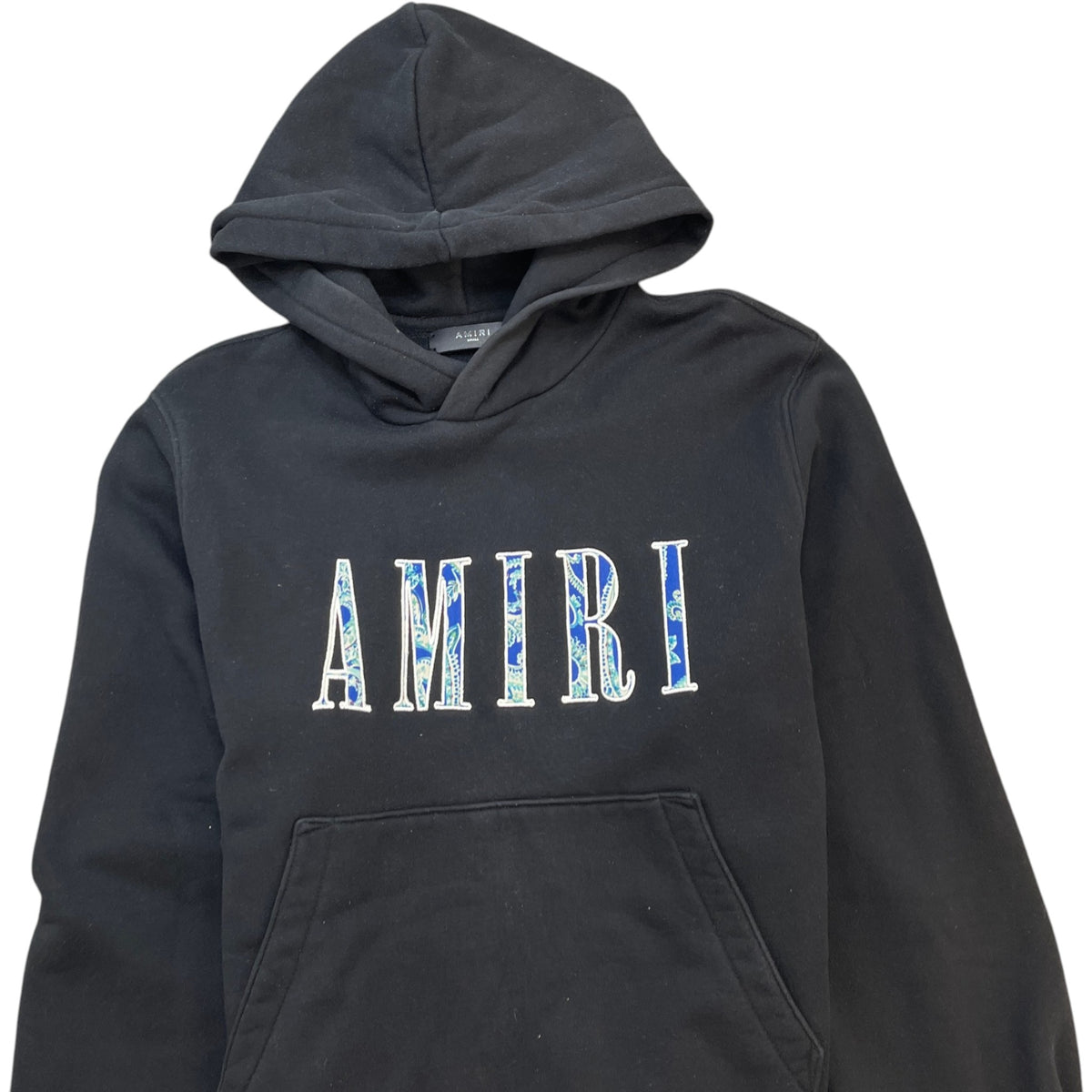 Men's Core Paisley Hoodie Black Size S - Photo 5